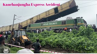 Kachanjungha express accident  Rangapani Train aacident  Kanchanjungha express hitted [upl. by Pruter]