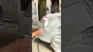 Tampon boyama automobile detailwork shortvideos mechanic detailes [upl. by Nalac355]