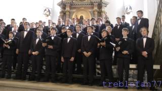 Windsbacher Knabenchor  July 13 2014 Anton Bruckner Os justi [upl. by Anstice]