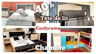 CONFORAMA ⚠️ PROMO CHAMBRE ADULTE amp ENFANT TÊTE DE LIT [upl. by Llenrup153]