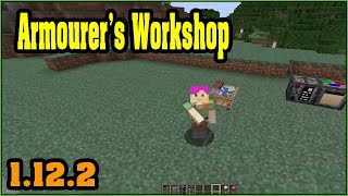 Armourers Workshop Mod 1122 amp How To Install for Minecraft [upl. by Adnicul895]