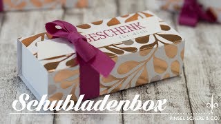 Handcreme in der Schublade  Matchbox  Stampin Up [upl. by Jabe]