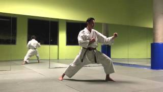 KIHON CINTO MARRON EXAMEN CLUB KARATE PICANYA [upl. by Einnal194]