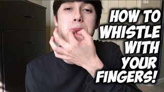 How to Whistle With Your Fingers – just 3 easy steps [upl. by Haididej]