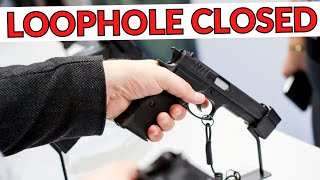 Biden Administration closes quotgun show loopholequot with major new gun regulation [upl. by Neellok]