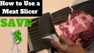 How to Use a Meat Slicer to Save Money [upl. by Pamella709]