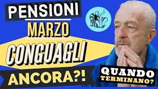 PENSIONI MARZO 👉 ANCORA CONGUAGLI IRPEF dallINPS TAGLI❗️Quando finiscono⁉️ [upl. by Acitel]