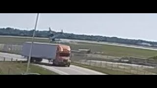 Crash of a Beechcraft 200 Super King Air N198DM on August 20 2020 at Rockford Airport Illinois [upl. by Annayi882]