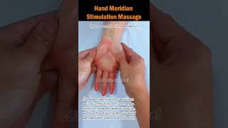 Hand Meridian Stimulation Massage handmassage handcare naturaltherapy reflexology massage [upl. by Nakhsa995]