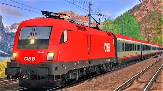 Schnellzug durch die Alpen  TRAIN SIMULATOR 2019  Tauernbahn IC 591 Villach  Salzburg  TS 2019 [upl. by Richella]