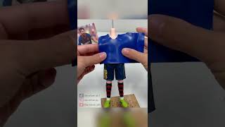 Clay Artisan JAY ：Crafting a Stunning Clay Sculpture of Lionel Messi [upl. by Nylarad]