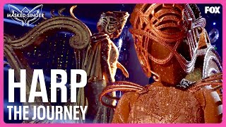 The Journey Harp  Season 8 FINALE  The Masked Singer [upl. by Mozza]