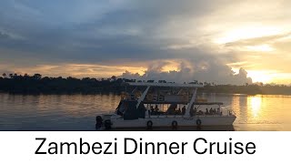 Zambezi Dinner Cruise  Victoria Falls Zimbabwe [upl. by Oijres]