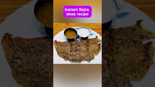 Instant Pearl Millet Dosa Recipe  Instant dosa recipe  கம்பு தோசை [upl. by Alphonse197]