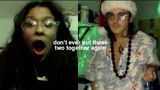 when charlie gillespie and madison reyes decide to do a christmas live together [upl. by Annahsad]