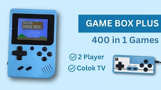 Gamebox Plus  400 in 1 Games Bisa 2 Player amp Colok TV [upl. by Jessamine]