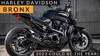 Will we see the Harley Davidson Bronx in 2023 [upl. by Odnalor109]