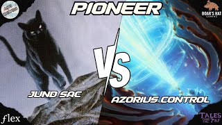 Azorius Control VS Jund Sac MTG Pioneer [upl. by Yeltrab366]