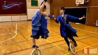 UniCircle Flow  quotRewrite the Starquot 一輪車演技 Unicycle Dance [upl. by Filemon]