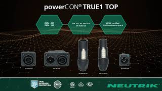 Neutrik powerCon True1 [upl. by Brucie]