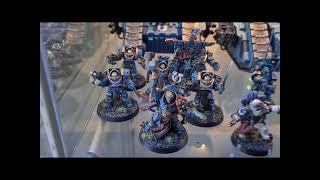 Horus Heresy Ultramarines v Iron Warriors 3000pts Battle Preview and Army showcase [upl. by Nylekoorb]