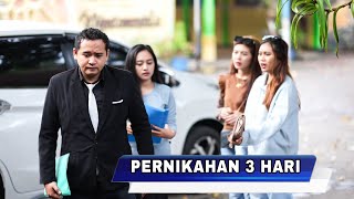 PERNIKAHAN 3 HARI ‼️DIKIRA PURAPURA KAYA OLEH ISTRINYA PRIA INI LANGSUNG DI CERAIKAN [upl. by Armington440]