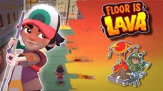 Subway Surfers NoFloor Challenge Floor is Lava 2024 LEO [upl. by Carlyn]