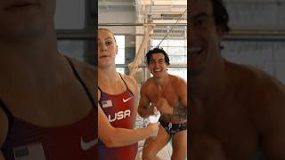 Bodybuilder vs Team USA Diver 🇺🇸🏊‍♂️ [upl. by Owain]