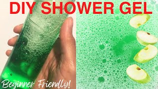 How To Make Shower Gel  Super Beginner Friendly [upl. by Shanley]