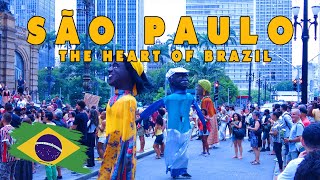 São Paulo Brazil Explore the Heart of Brazil 🇧🇷  Today’s Street Life Walking Tour 4K [upl. by Paver679]