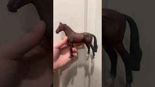 Custom CollectA Hanoverian stallion to dapple grey collecta model horse breyer custom fyp [upl. by Garrot]