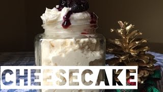 Healthy Cheesecake Recipe  How To Make Cheesecake Thats Low Fat And Low Carb [upl. by Aitnis]