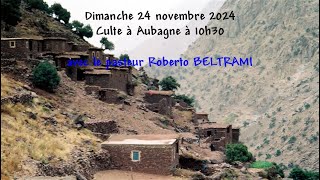 CULTE AUBAGNE DIMANCHE 2 4 NOVEMBRE A 10H30 [upl. by Eboj422]