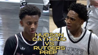 Tahaad Pettiford Takes OVER‼️Hudson Catholic vs Rutgers Prep  New Years Jumpoff‼️ Myles Parker [upl. by Haerb]