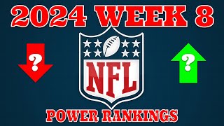 2024 Week 8 NFL Power Rankings [upl. by Amarillas]