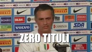 MEME quotZero Tituliquot GIF Animata di Josè Mourinho  Sfuriata in Seria A 2009 INTER [upl. by Lib]