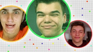 TAKING OVER AGARIO AgarIO Funny Moments [upl. by Ariajaj]