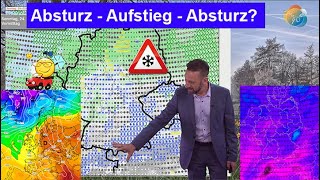 PolarluftAbsturz  Aufstieg  Absturz Schneeschauer amp 25° Wettervorhersage 230301042024 [upl. by Sacken]