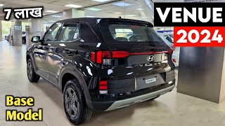 New Hyundai Venue 2024 Facelift  Venue 2024 New Model  Price Specification Full Review [upl. by Sirad]