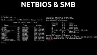 NetBIOS And SMB Enumeration  Nbtstat amp smbclient [upl. by Jamieson]