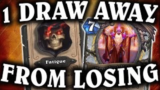 1 Draw Away from Losing  Miracle Priest  THE WITCHWOOD  HEARTHSTONE  DISGUISED TOAST [upl. by Frederica]