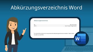 Abkürzungsverzeichnis Word So gehts  Studyflix [upl. by Marj658]