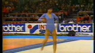 Libuse Mojzisova TCH Ball AA WC 1983 [upl. by Ehpotsirhc836]