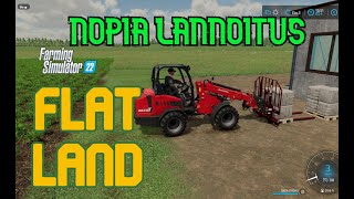 FS22 FLATLAND LANNOITUSTA JA VILLOJEN MYYNTIÄ [upl. by Borroff25]