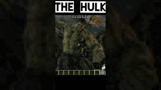 I make The Hulk minecraft shortvideo gaming minecraftvideos minecraftgameplay pixleart artist [upl. by Abehshtab434]