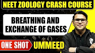 BREATHING AND EXCHANGE OF GASES in 1 Shot All Concepts Tricks amp PYQs  NEET Crash Course  UMMEED [upl. by Rezeile]