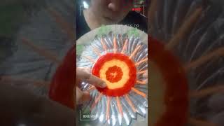 paper plate flower weaving G7 activity [upl. by Lian]