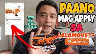 LALAMOVE PAANO MAG APPLY KAY LALAMOVELALAMOVE TUTORIALSTEP BY STEP PROCESSEP 3SHEEPVLOGS [upl. by Mattias264]