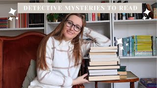 Detective Mystery Book Recommendations  books to read if you like detective mysteries ✨ [upl. by Zebedee]