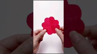 Rose making by using a bagrose creativity viralshorts viralvideo homedecor decoration [upl. by Bender]